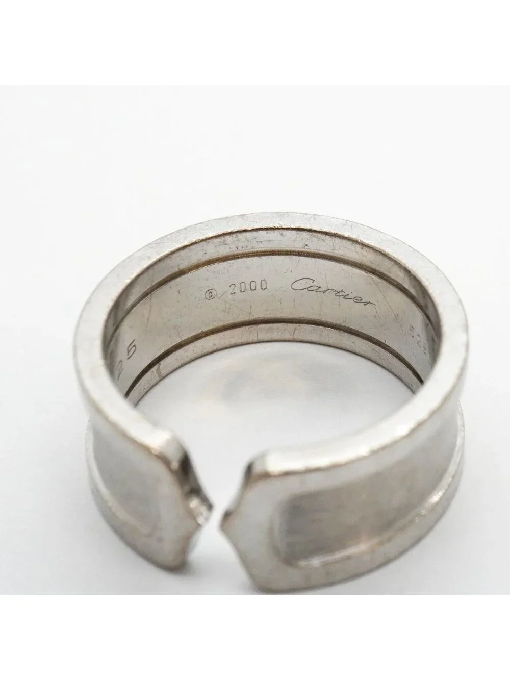 Cartier Ring C2 Large 18k White Gold